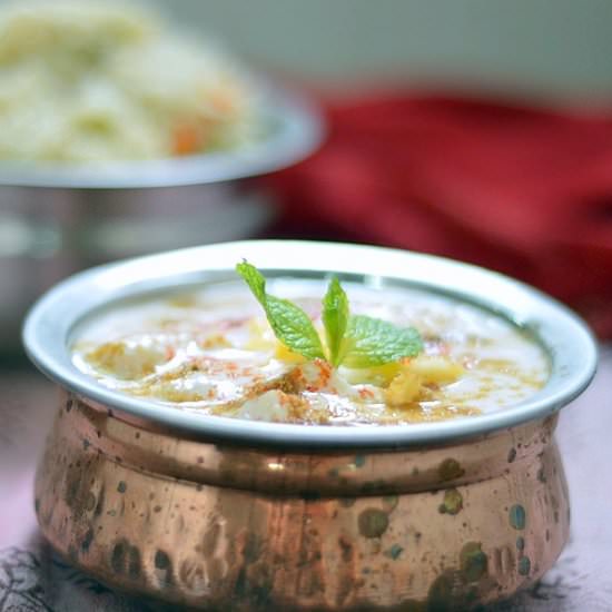 Pineapple raita