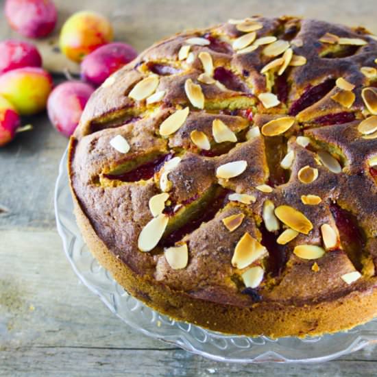 Plum and Almond Cake