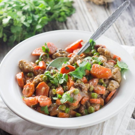 Coconut Chicken and Veggie Stew