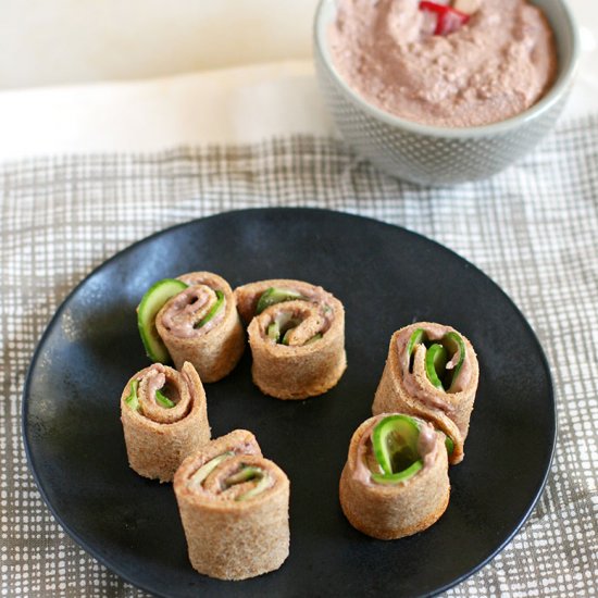 Hummus Sushi