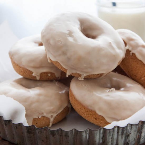 Maple Glazed Buttermilk Donuts