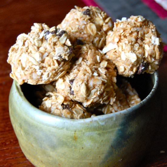 Peanut Butter and Coconut Balls