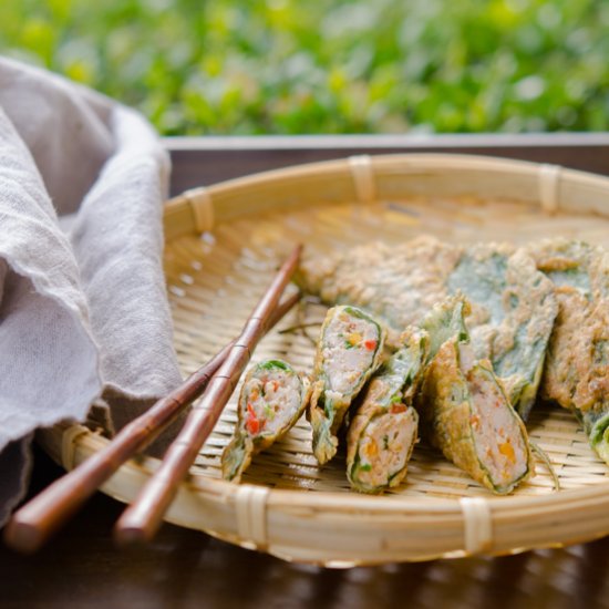 Perilla Leaf Dumplings