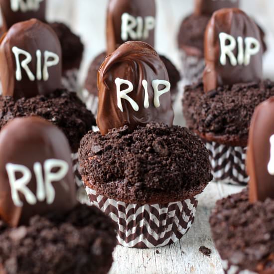 Tombstone Cupcakes