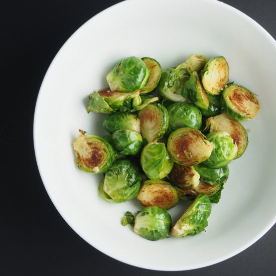 Caramelized Brussels Sprouts