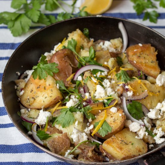 Greek Potato Hash