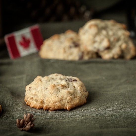 Pecan Cranberry Cookies