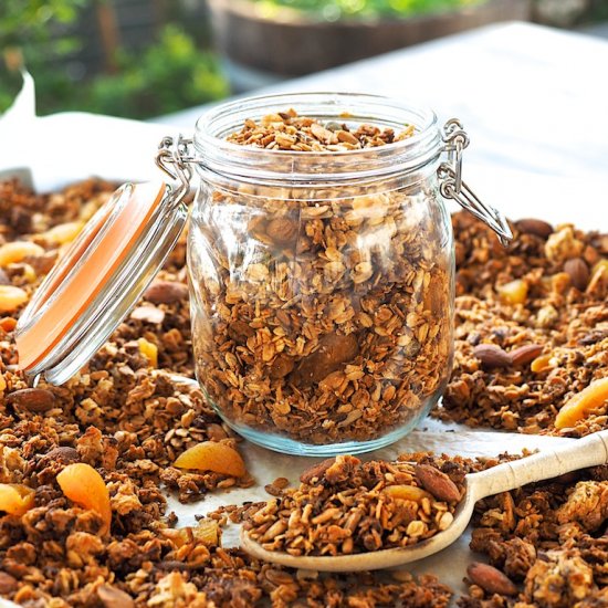 Homemade Granola with Agave