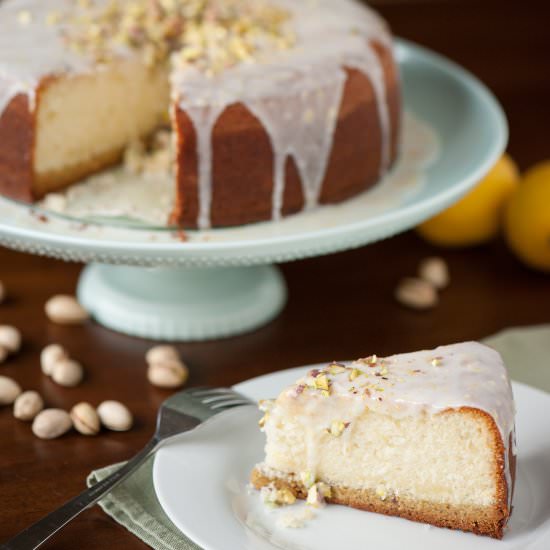 Pistachio Lemon Cake