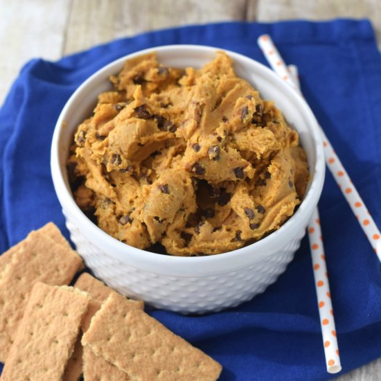 Pumpkin Cookie Dough Dip