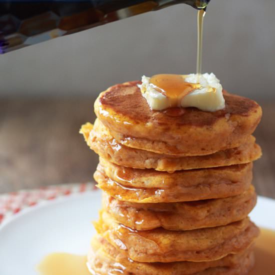 Fluffy Pumpkin Pancakes