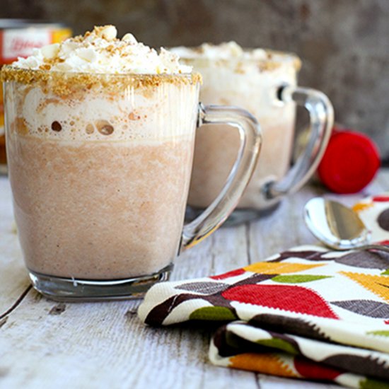 Pumpkin Spice White Hot Chocolate