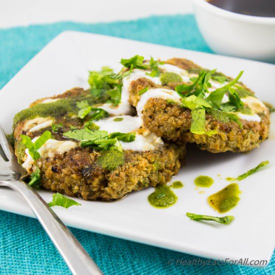 Cauliflower Broccoli Quinoa Burgers