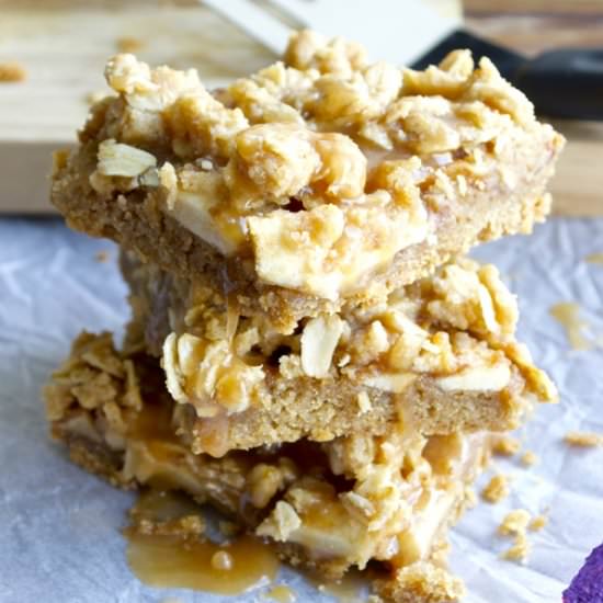 Caramel Apple Bars