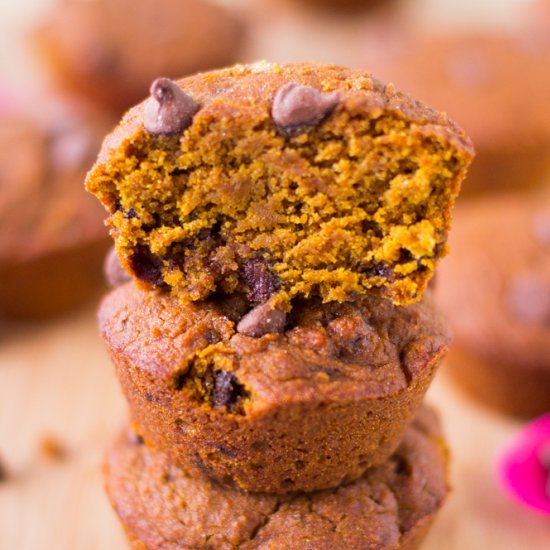 Pumpkin Chocolate Chip Muffins