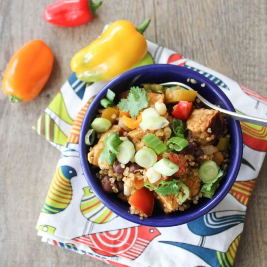 Cilantro Lime Tempeh Bowl