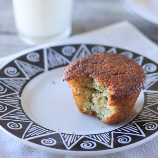 Gluten Free Poppy Seed Muffins