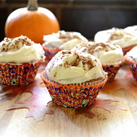 Spicy Pumpkin Cupcakes