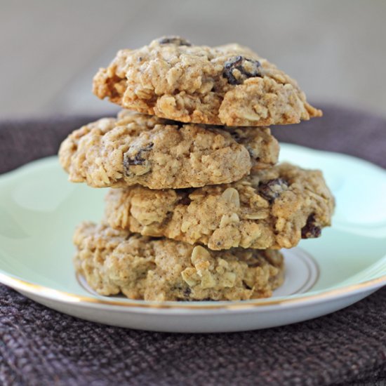 Oatmeal Optional-Raisin Cookies