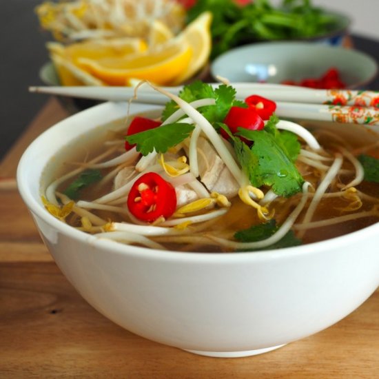 Pho Ga (Vietnamese Noodle Soup)