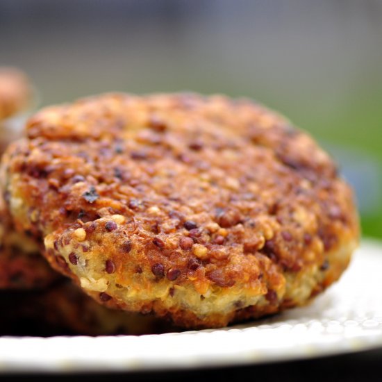 Vegetarian Quinoa Fritters