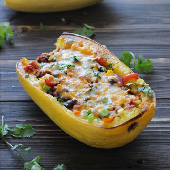 Spaghetti Squash Burrito Bowls