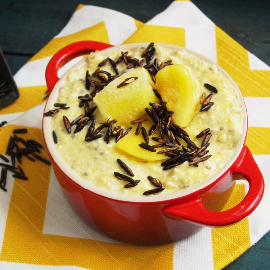 Mango-Coconut Overnight Oatmeal