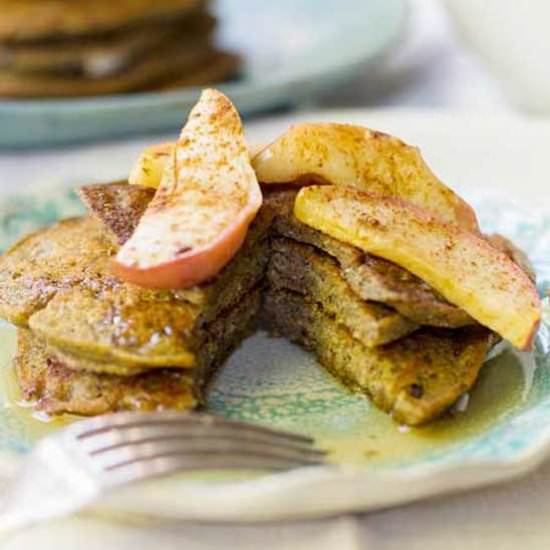 Pumpkin Pie Buckwheat Pancakes