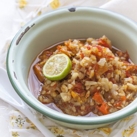 Garlic Sambal Indonesian Style