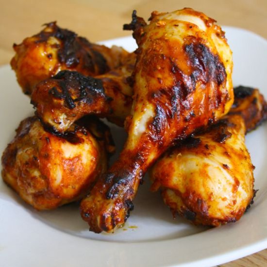 Spicy Cumin & Ginger Drumsticks