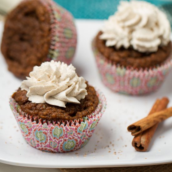 Pumpkin Spice Latte Cupcakes