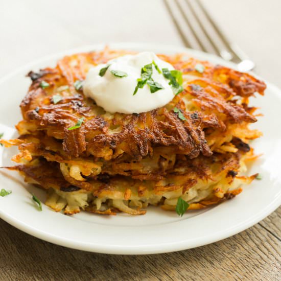 Crispy Potato Latkes