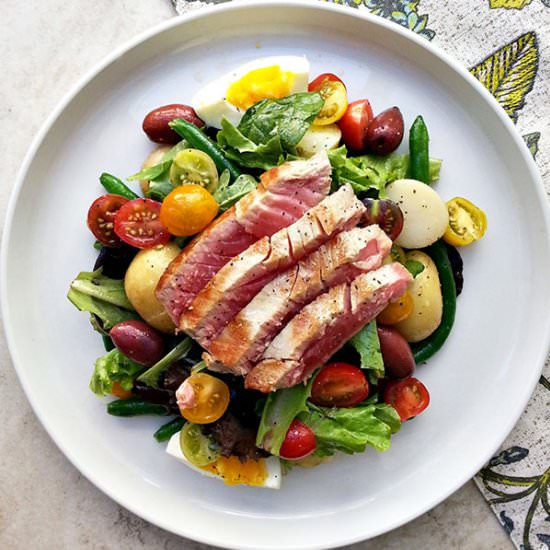 Seared Ahi Tuna Nicoise Salad