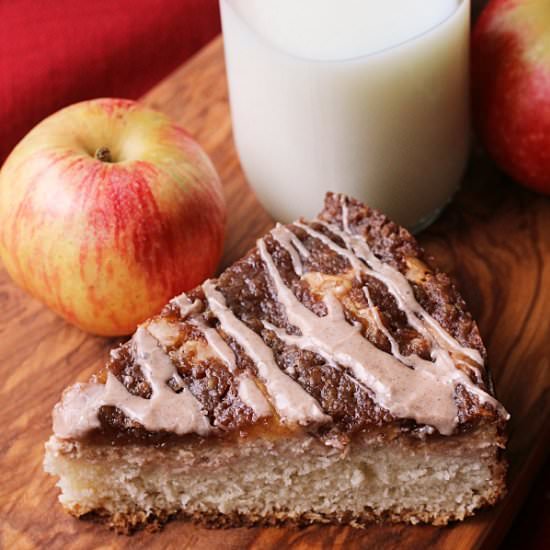 Cinnamon Apple Cream Cheese Cake