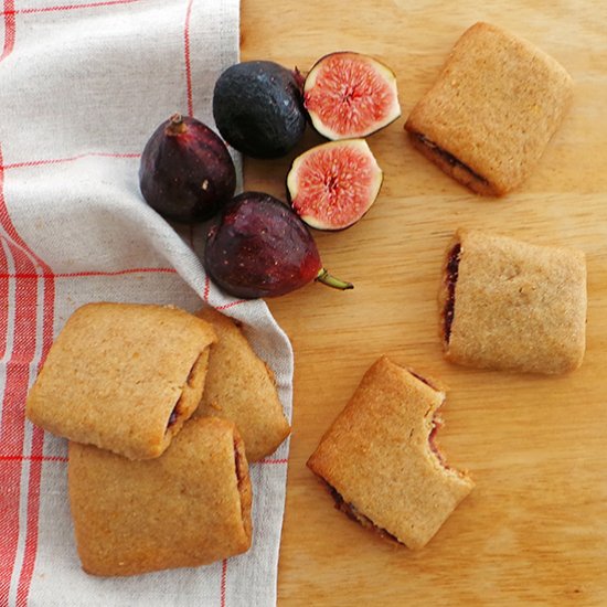 Homemade Healthy Fig Newtons