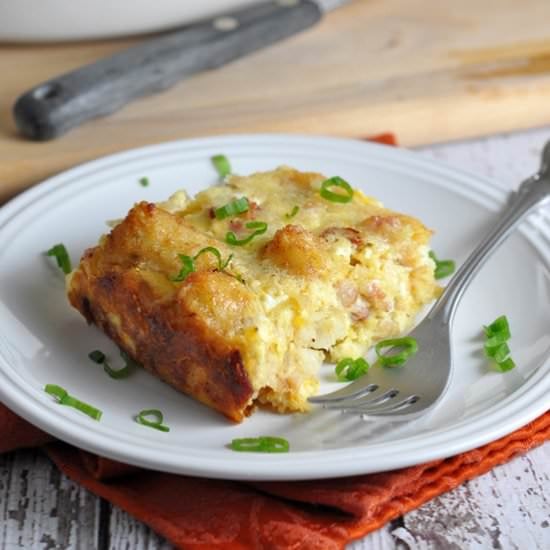 Tater Tot Breakfast Casserole