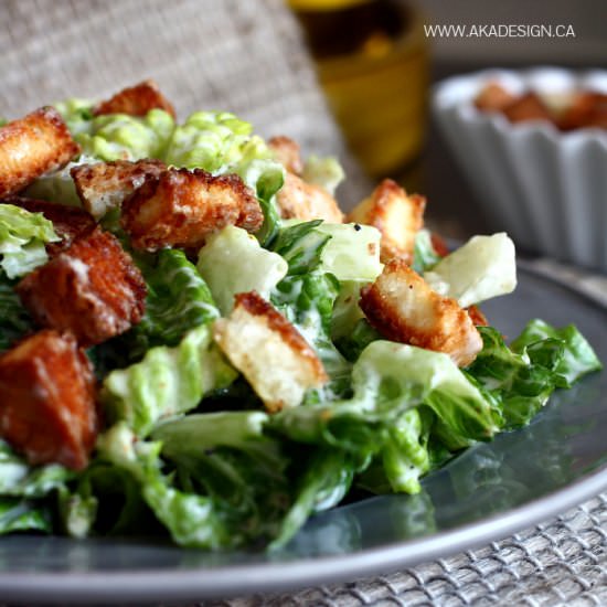 Halfway Homemade Caesar Dressing