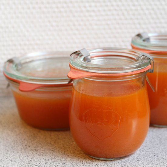 APRICOT JAM WITH SAFFRON