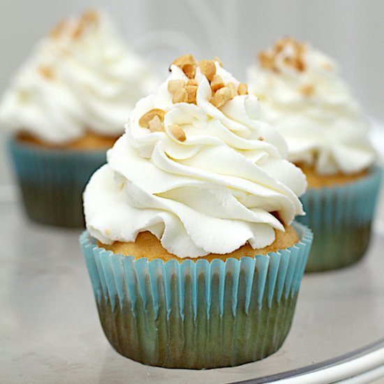 Banana Cream Cupcakes