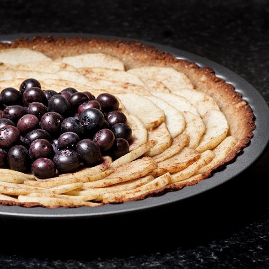 Apple and Bluberry Tart