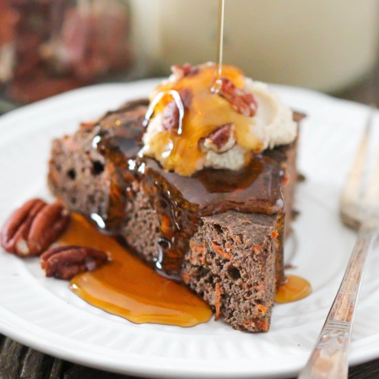 Healthy Buckwheat Carrot Cake