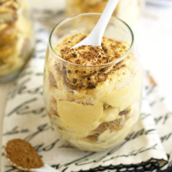 Individual Pumpkin Tiramisu