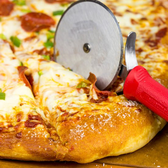 Pretzel-Crust Pizza