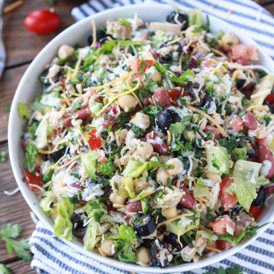 Mexican Chopped Tuna Salad