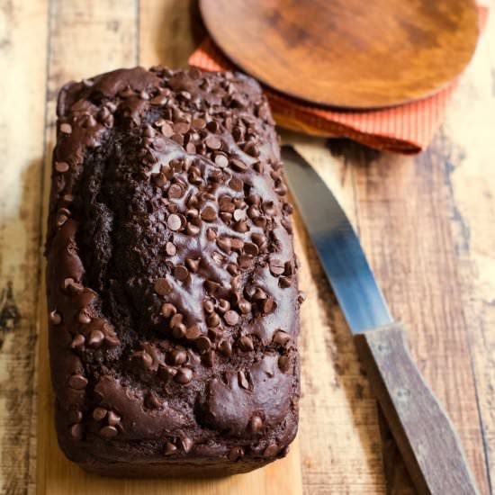 Chocolate Chocolate Pumpkin Bread