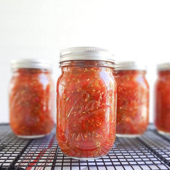 Cherry Tomato Summer Salsa