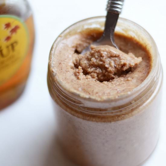 Maple Spice Almond Butter