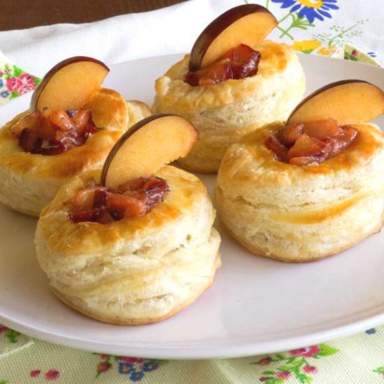 Plum Vol au Vents