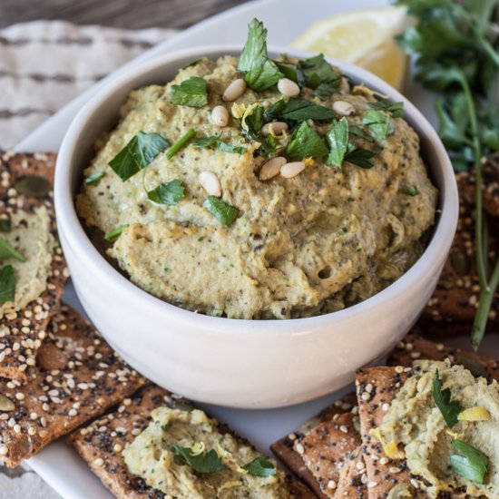 Roasted Eggplant Hummus