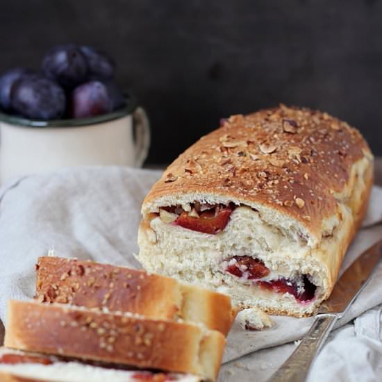 Plum Brioche